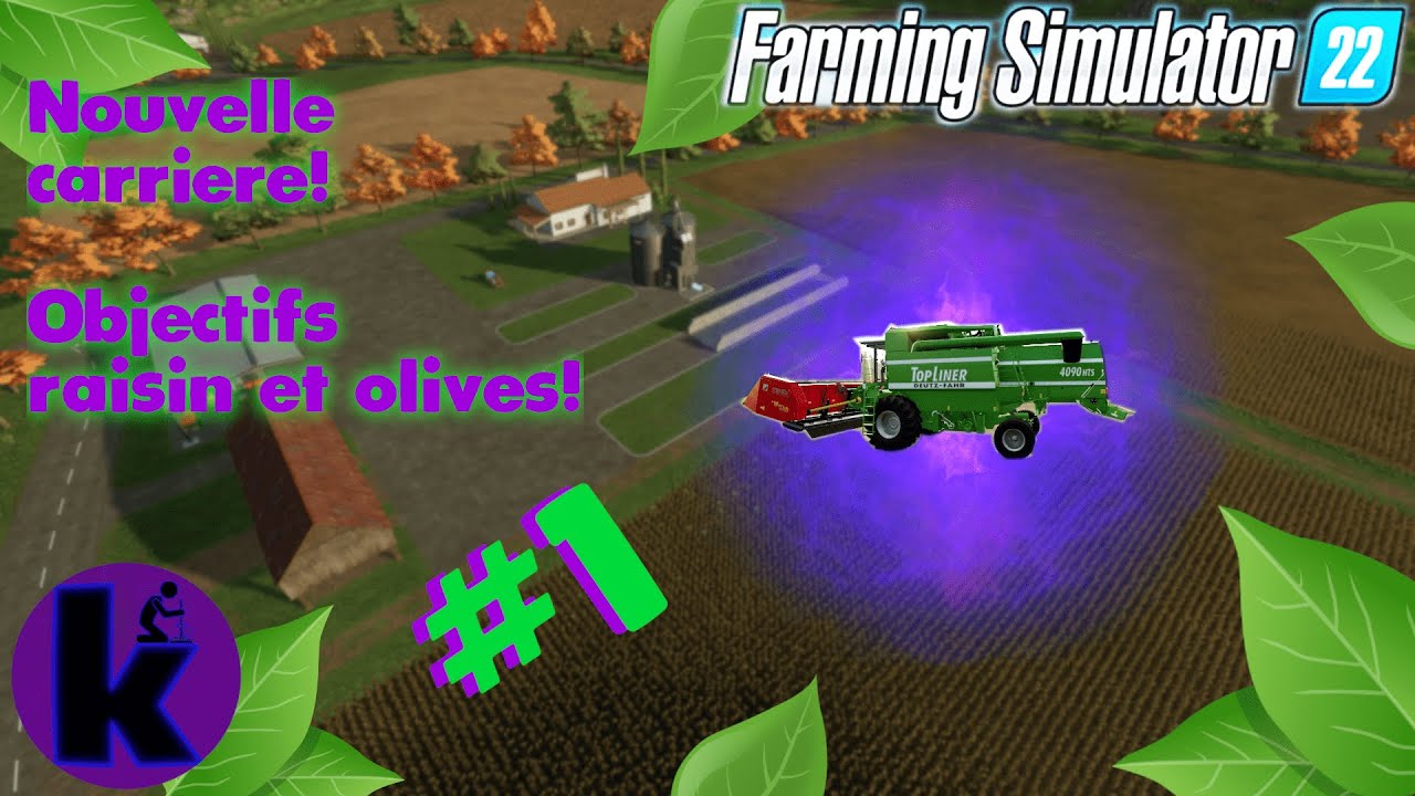 Fs22 Large-scale farming career! Episode 1: We put everything in place and buy a gas station!