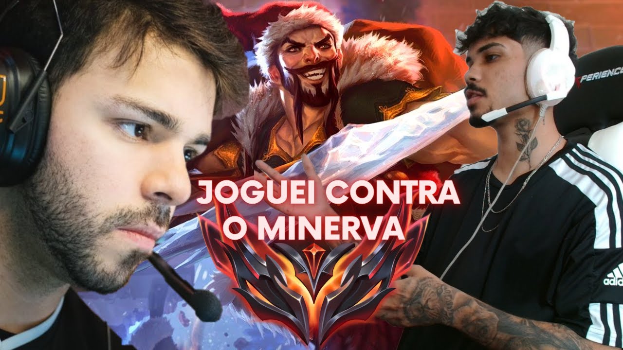 MINERVA JUNGLE DE ZED, CONTRA O MEU DRAVEN NO HIGH ELO.