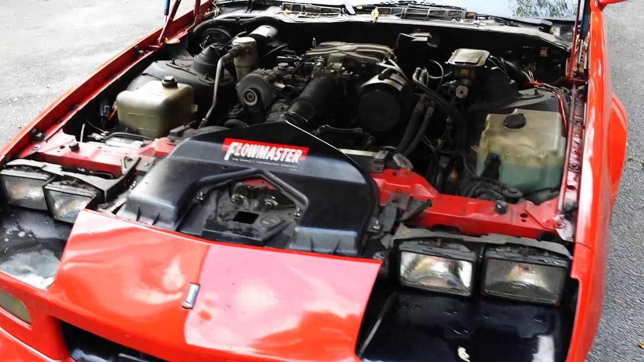 1988 Camaro Sport Coupe 2.8 V6 Start Up and Walkaround