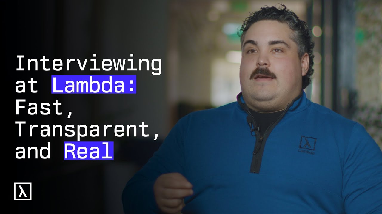 Lambda Interview Insights: Fast, Transparent and Real