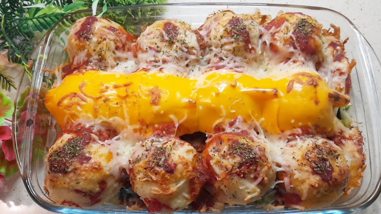 غير 250g الكفتة وجدي أكلة لمائدة الأفطار لذيذة و سريعة التحضير🍱pure de patatas con albondigas ricas