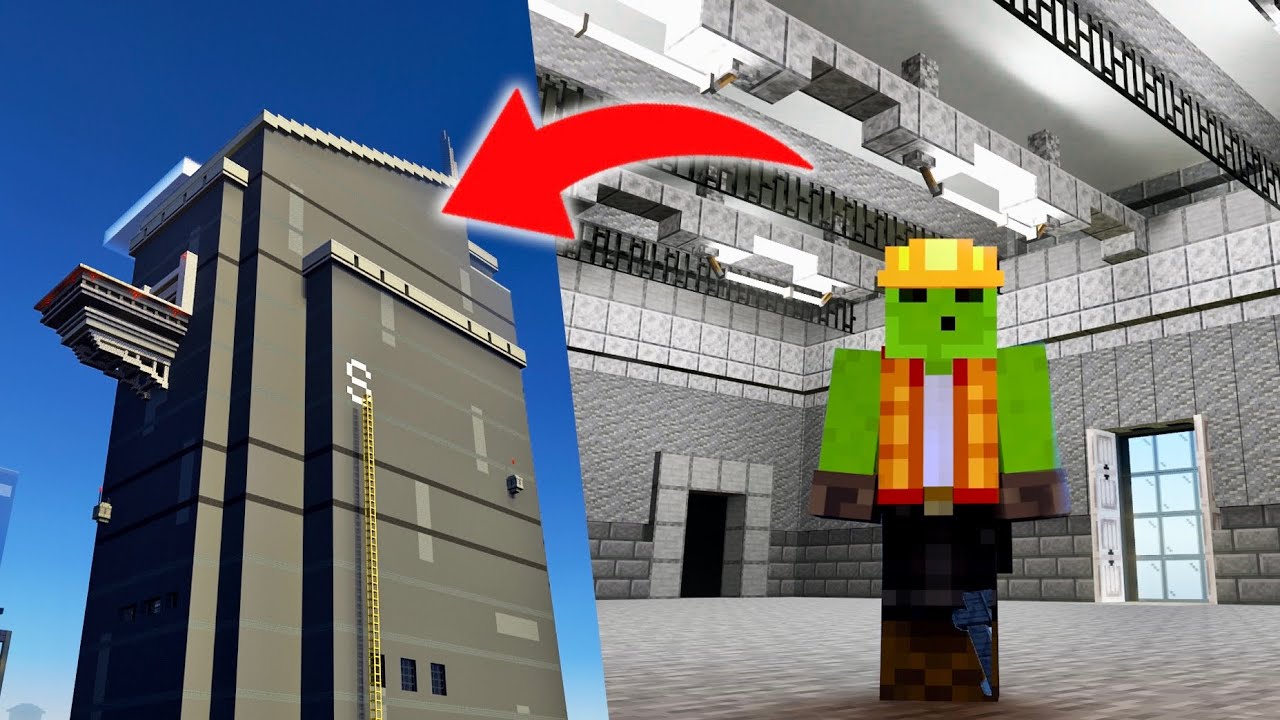 My Skyscraper Science Facility! - Let's Play Minecraft 695
