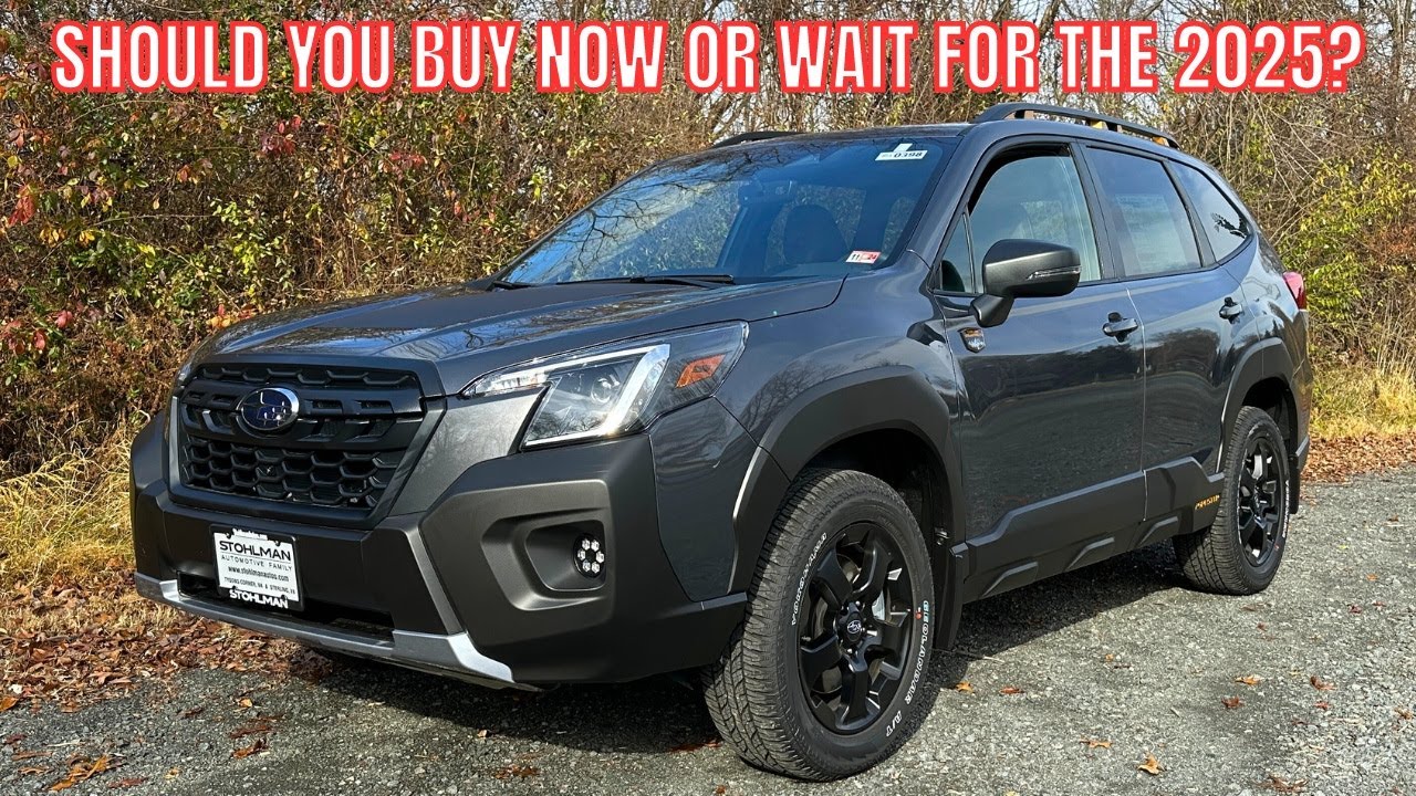 2024 Subaru Forester Wilderness - Last Year Of Physical Climate Controls!