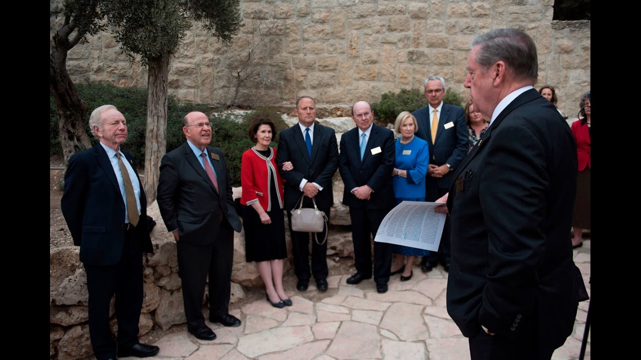 At a Glance: Latter-day Saint and Jewish Delegation Gathers at Historic Jerusalem Site