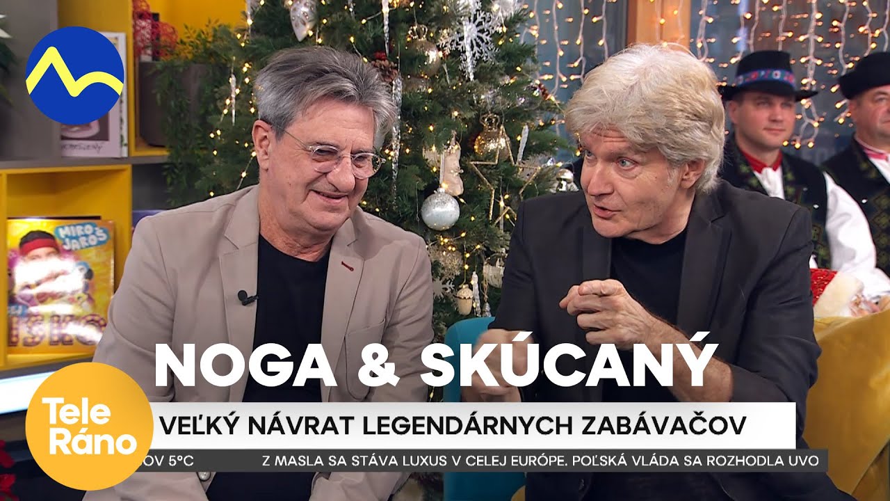 Miro Noga a Števo Skrúcaný ohlásili návrat! | Teleráno