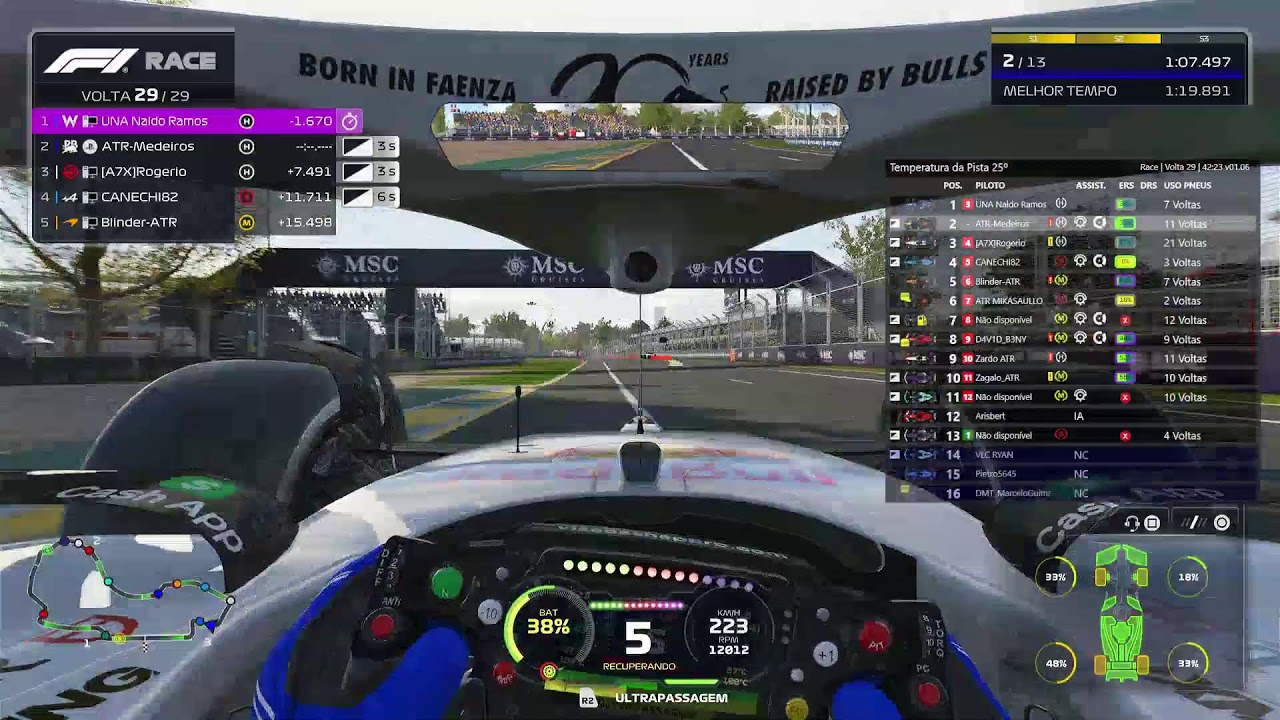 F1 25 | Australia | Antena Games - Corrida de Membros #PS5