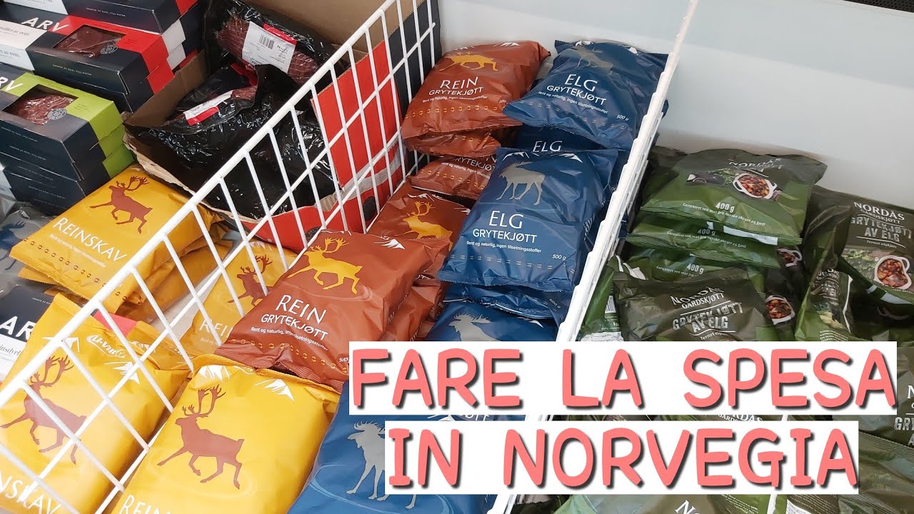 Quanto costa fare la spesa in Norvegia?