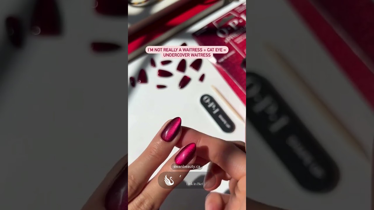 💅 OPI Fall 2025 | xPRESS/ON in &ldquo;Undercover Waitress&rdquo;