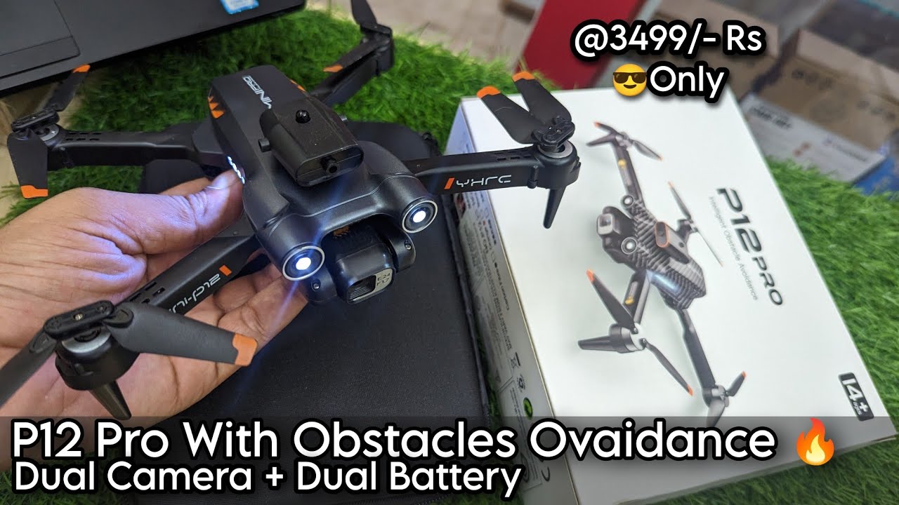 P12 pro Drone Camera Unboxing And Review in Tamil | Budget Drones in Best price