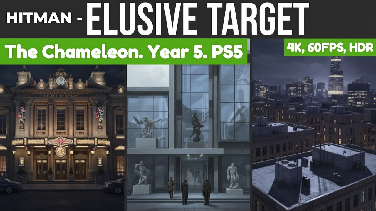 Hitman Elusive Target - The Chameleon. Year 5. PS5