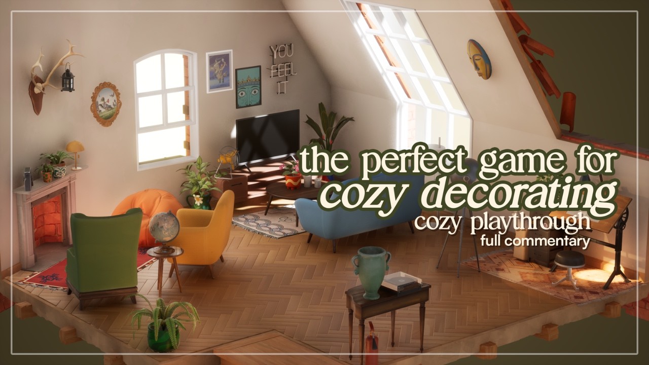the most BEAUTIFUL graphics in a decorating game? 💭 | hozy cozy gameplay 🪴