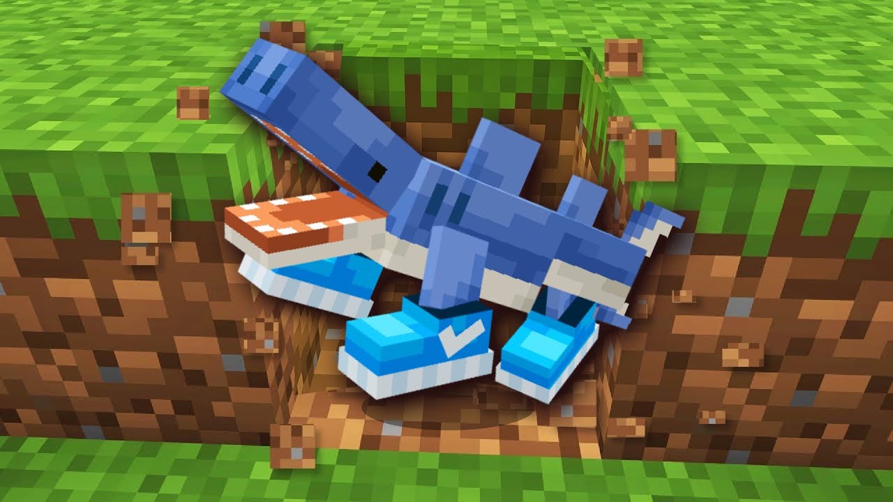 【マイクラ】ドロップがすべてイタリアンブレインロットになったマインクラフト
