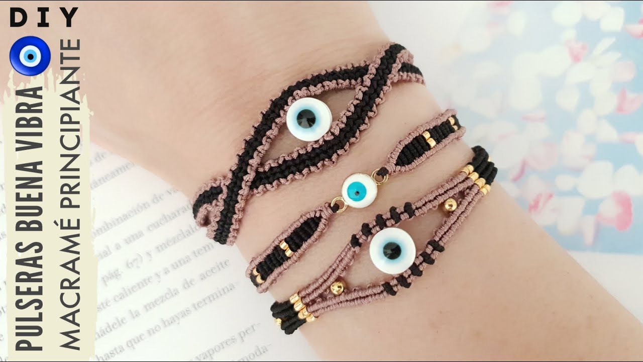DIY PULSERAS BUENA VIBRA | COMO HACER PULSERAS FÁCIL Y RÁPIDO EN MACRAMÉ | FRIENDSHIP BRACELETS