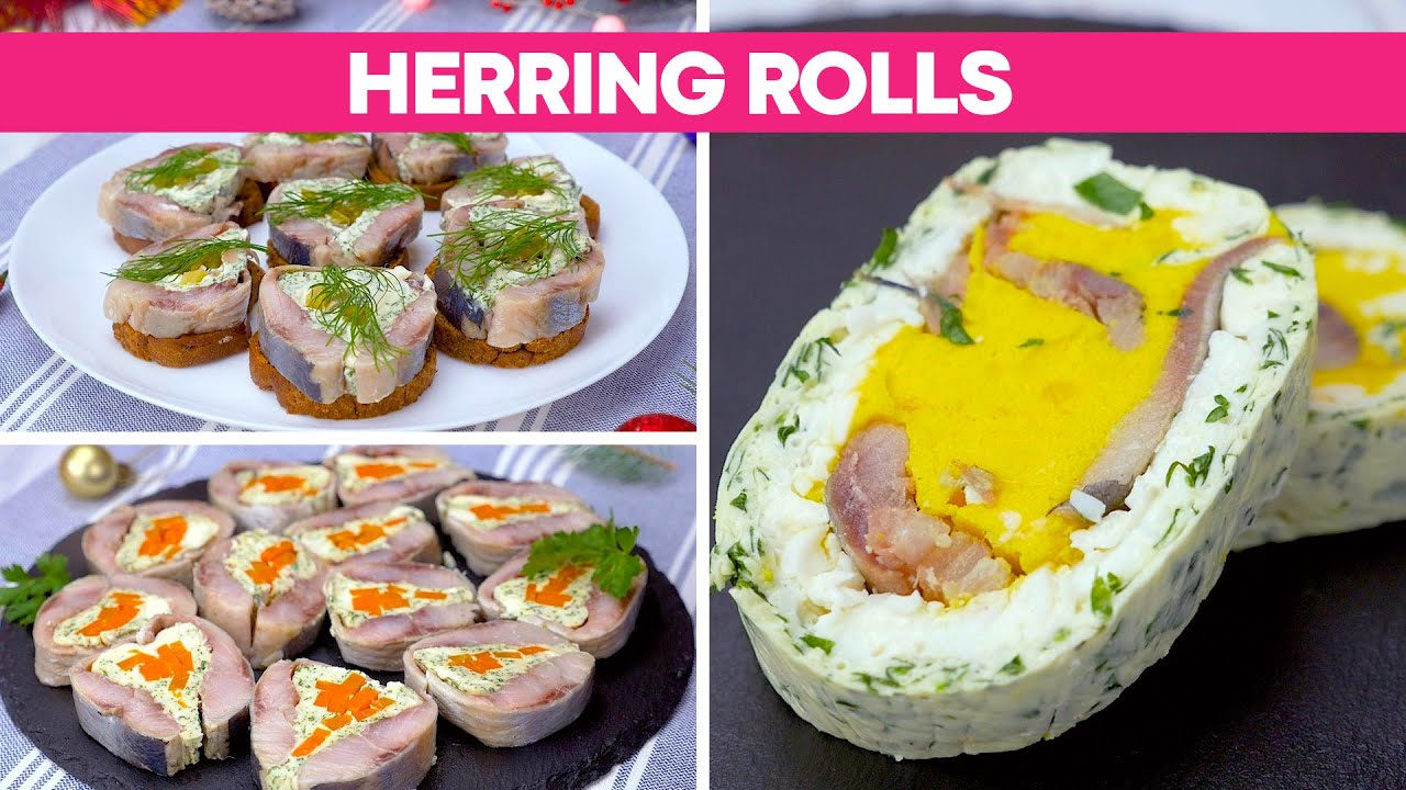 Herring Rolls - Cook It Recipes