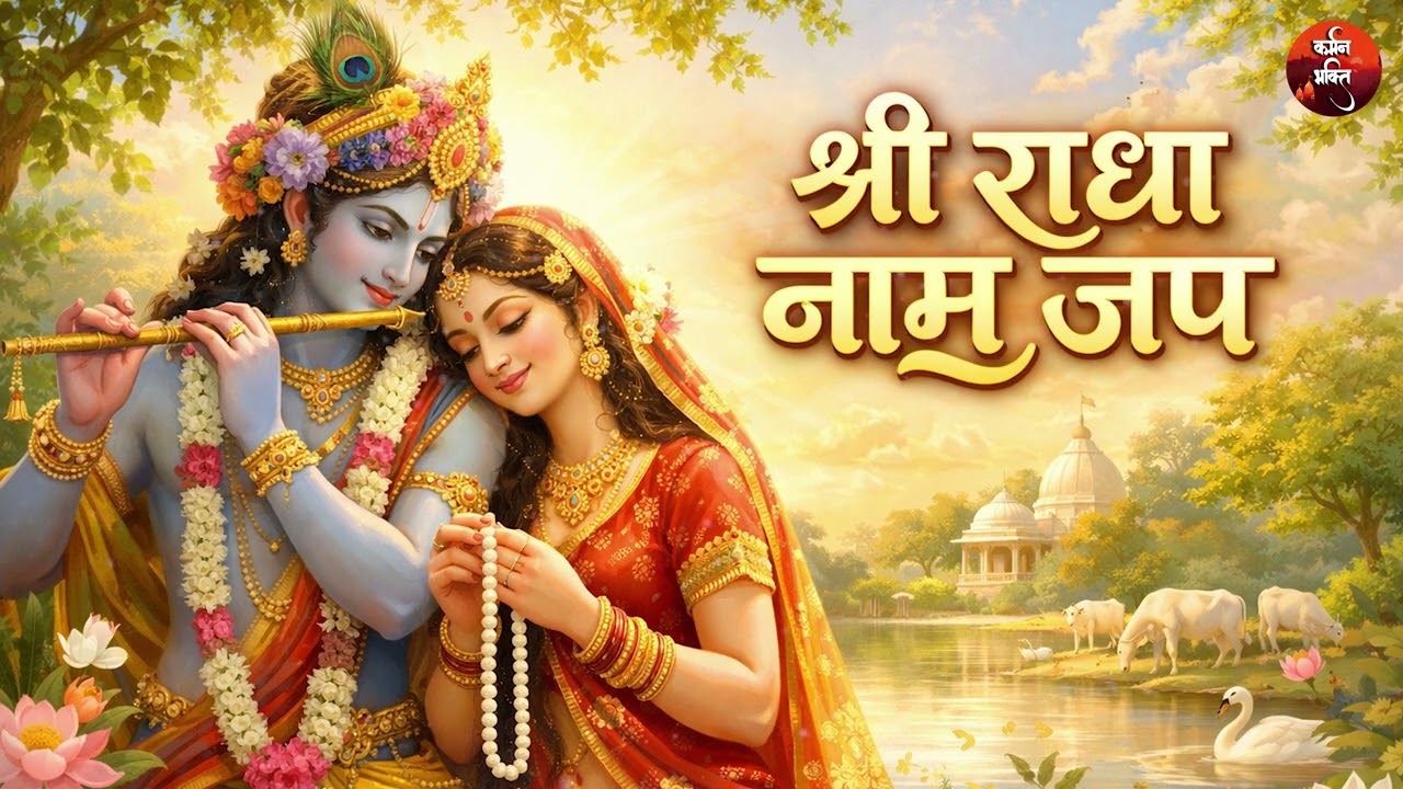 🙏 Shri Radha Naam Jap | राधा नाम जप | Names of Shri Radha Jap | Radha Rani Naam Jap