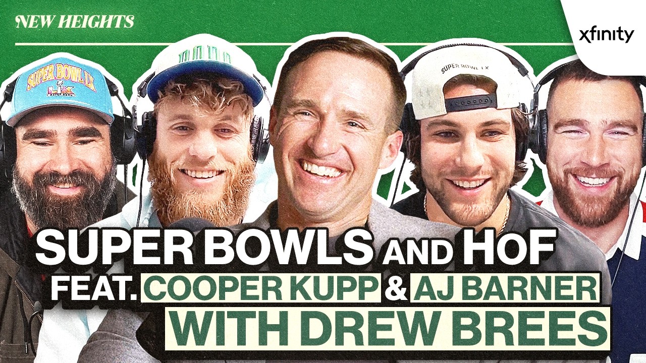 Cooper Kupp and AJ Barner Are Super Bowl Champs & Drew Brees Talks Hall of Fame Induction | EP 179