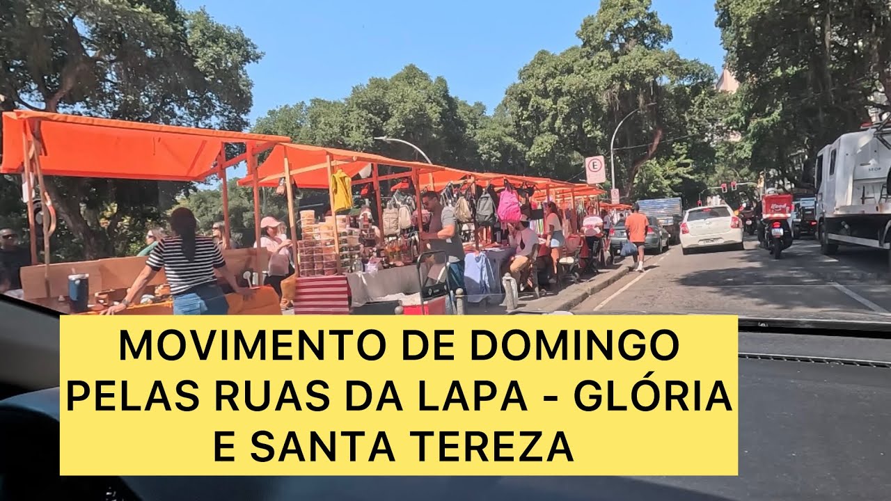 PELAS RUAS DA LAPA - GL&Oacute;RIA E SANTA TEREZA, NO RIO DE JANEIRO. [4K ]