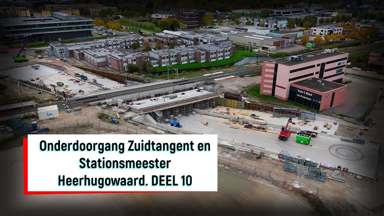 Onderdoorgang Zuidtangent en Stationsmeester Heerhugowaard. DEEL 10