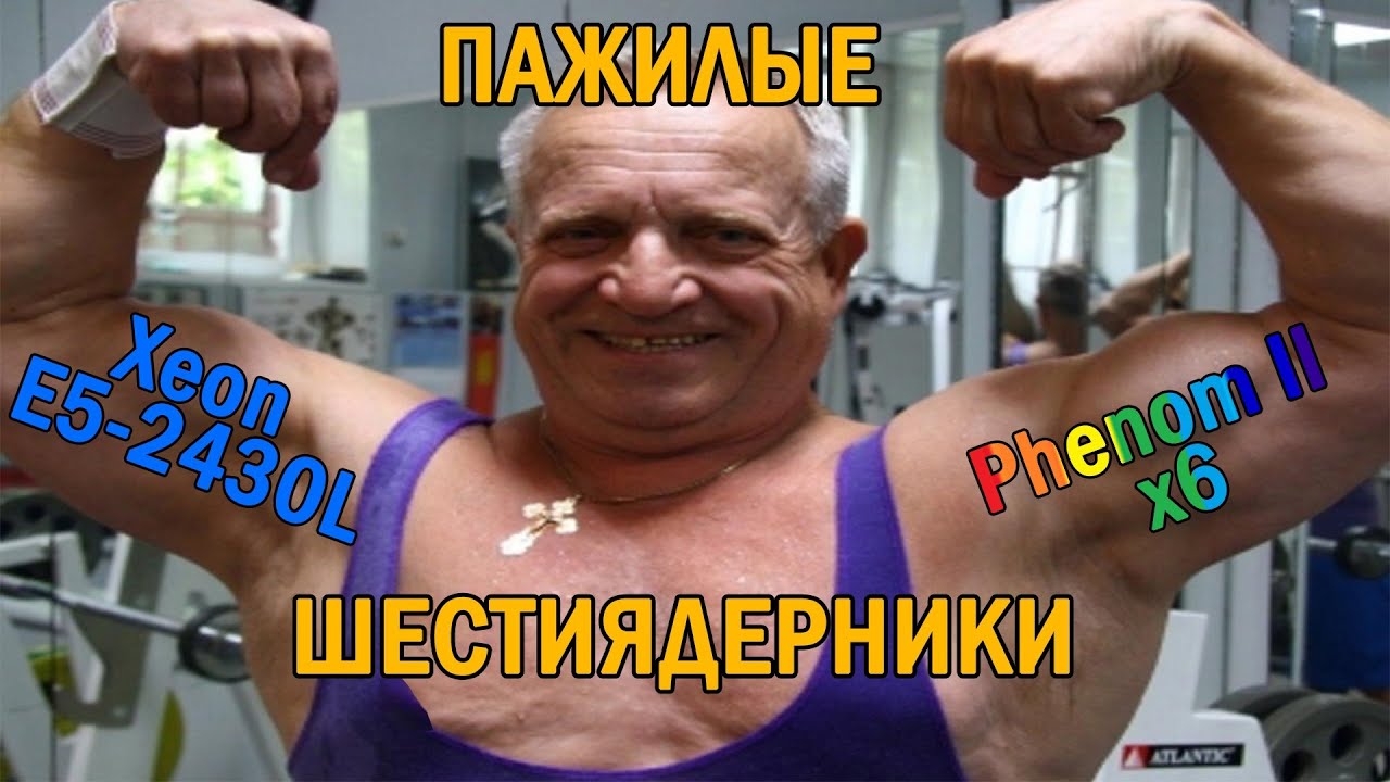 Сравнил пожилые шестиядерники в играх. Xeon E5-2430L vs Phenom II x6.