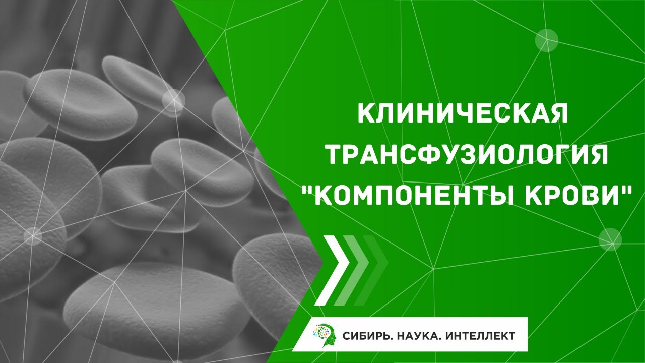 Клиническая трансфузиология 