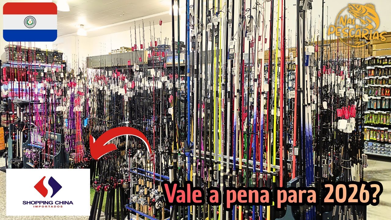 Comprar no PARAGUAI 🇵🇾 em 2026 vai VALER a PENA para Pesca? Você Vai se SURPREENDER! Pescaria