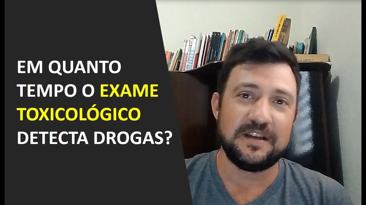Em quanto tempo o exame toxicol&oacute;gico detecta drogas?