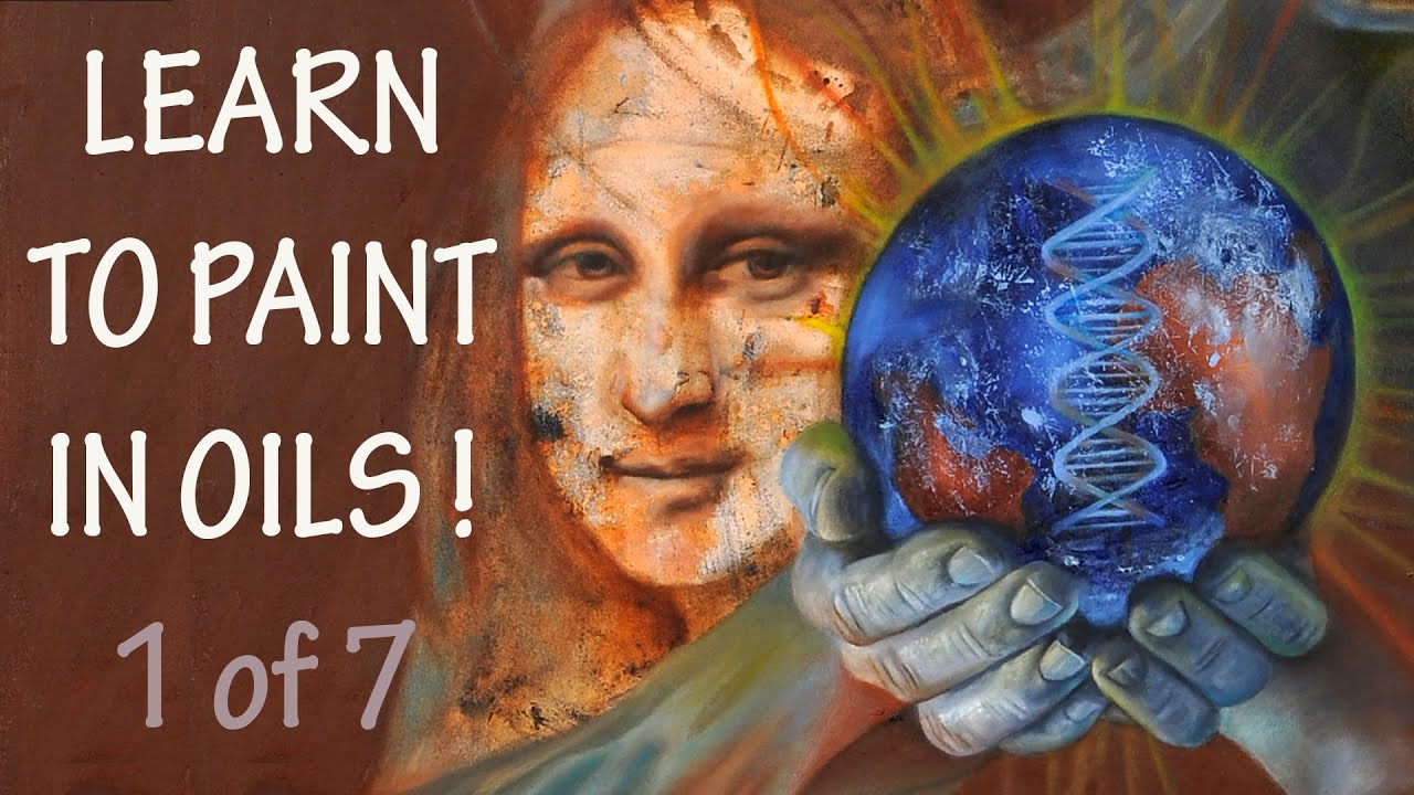 1 of 7 How to paint a portrait in oil for beginners (and how to draw tips)