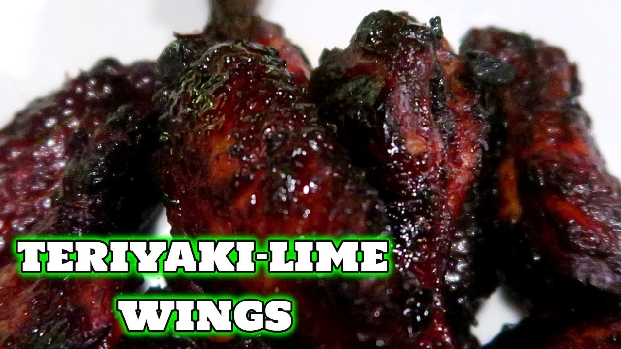 Teriyaki Lime Wings In The Oven | Easy Chicken Wing Recipes