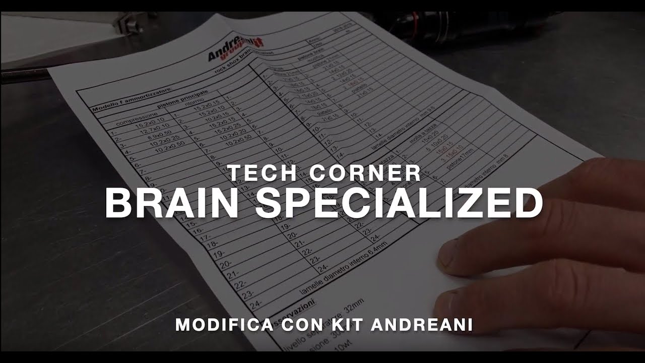 Tuning Specialized Brain 2.0 - Modifica Kit Andreani by Cicli Drigani