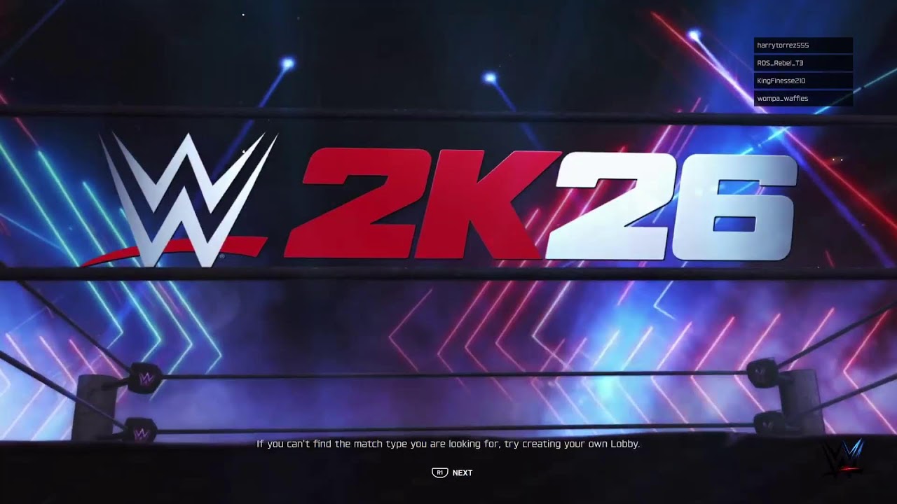 WWE 2K26 Fight time