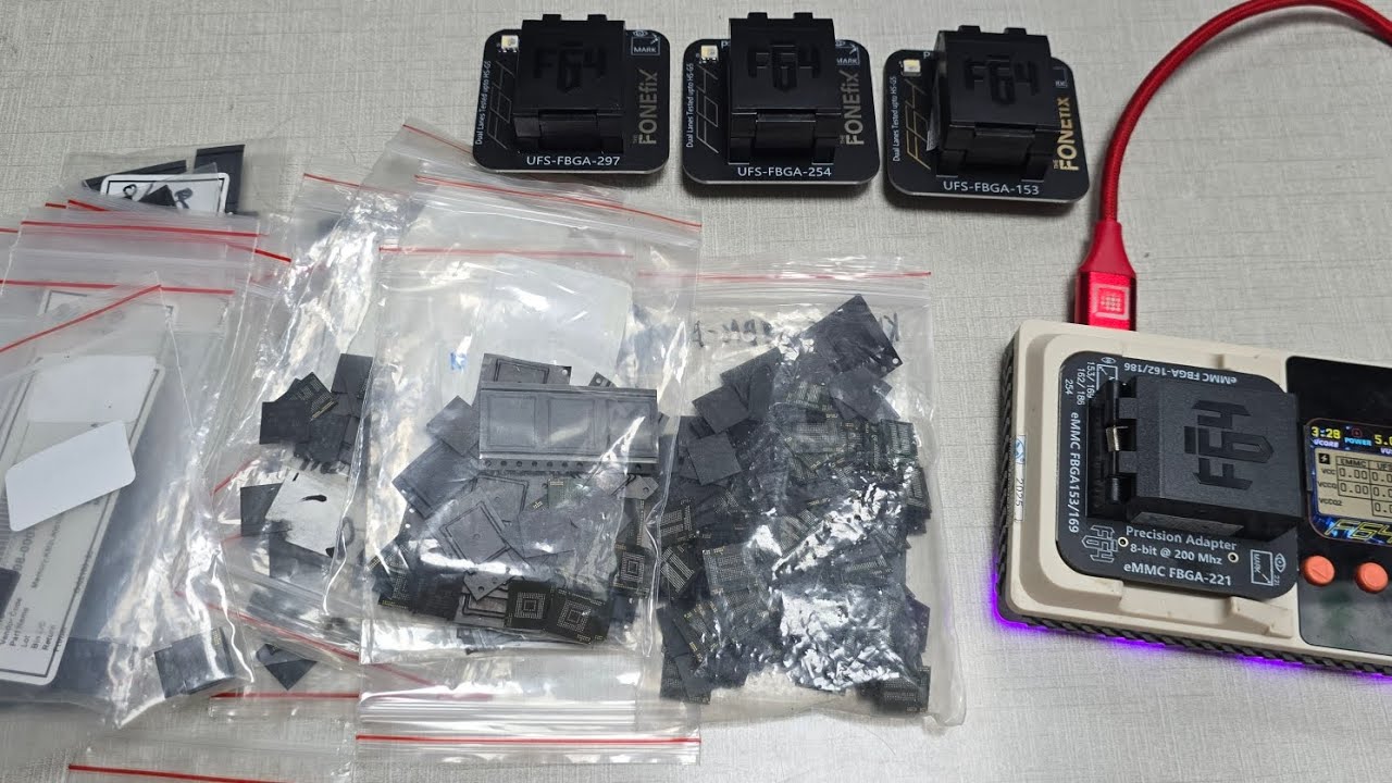 Hướng dẫn sử dụng socket emmc 4 trong 1 cho Box F64