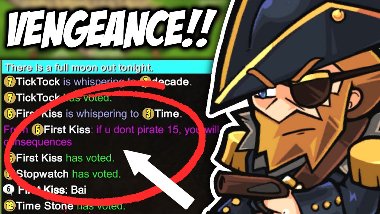 They Threatened My Life, I Took Revenge! | Town of Salem Pirate