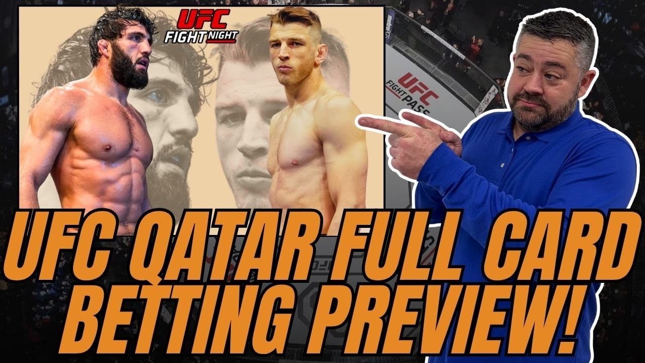 Посмотрите это, прежде чем делать ставки на UFC Qatar! | Ставки, экспрессы и лучшие ставки на UFC
