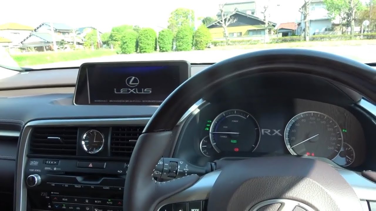 【LEXUS】RX450hlの3列目、内装装備、乗り心地などインプレ