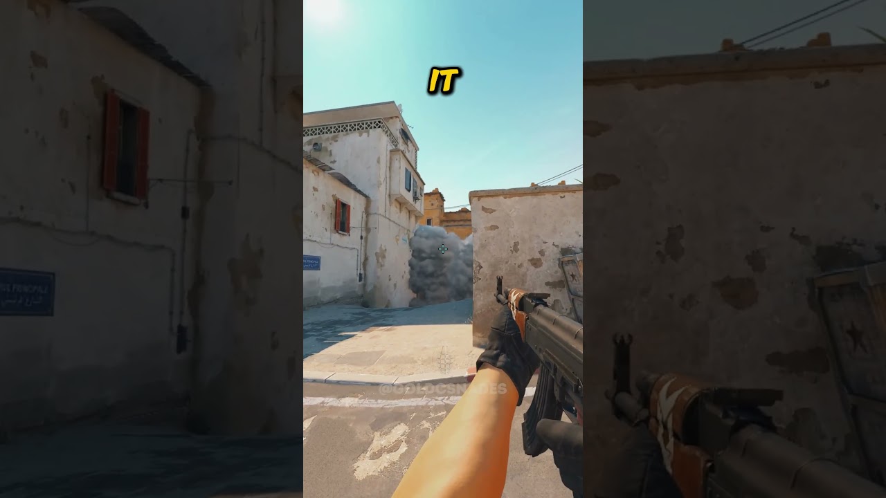 НОВАЯ МЕТА ДЛЯ ШОРТИНГА SMOKES ON DUST 2 #shorts #cs2
