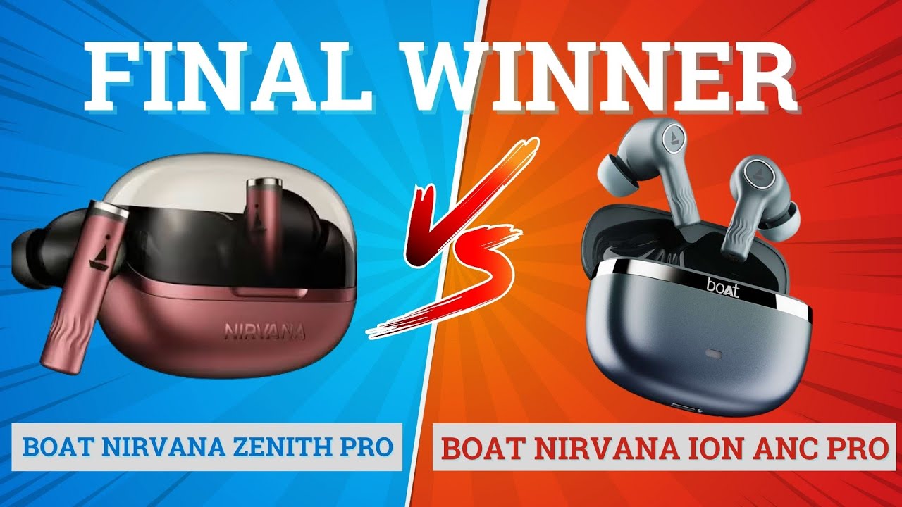 Boat Nirvana Zenith Pro vs Boat Nirvana Ion Pro 🔥 Best boAt Earbuds for Music & Gaming⚡️