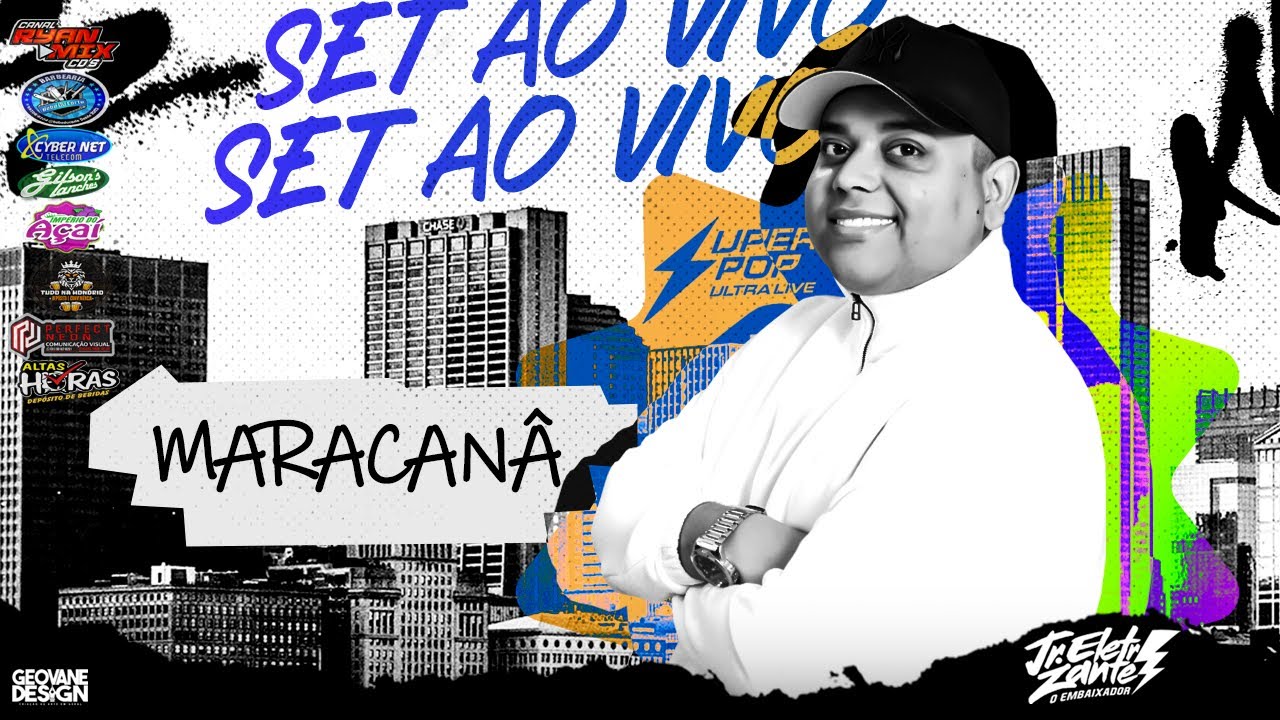 CD AO VIVO DJ JR ELETRIZANTE EM MARACANÃ ( SUPER POP ULTRA LIVE ) 30-05-2025