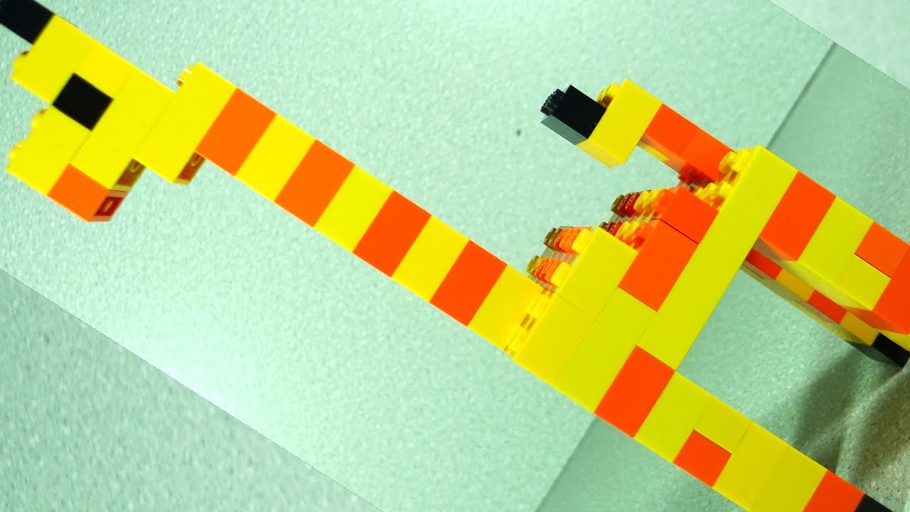 How To Build Lego GIRAFFE - 6177 LEGO® Basic Bricks Deluxe Projects