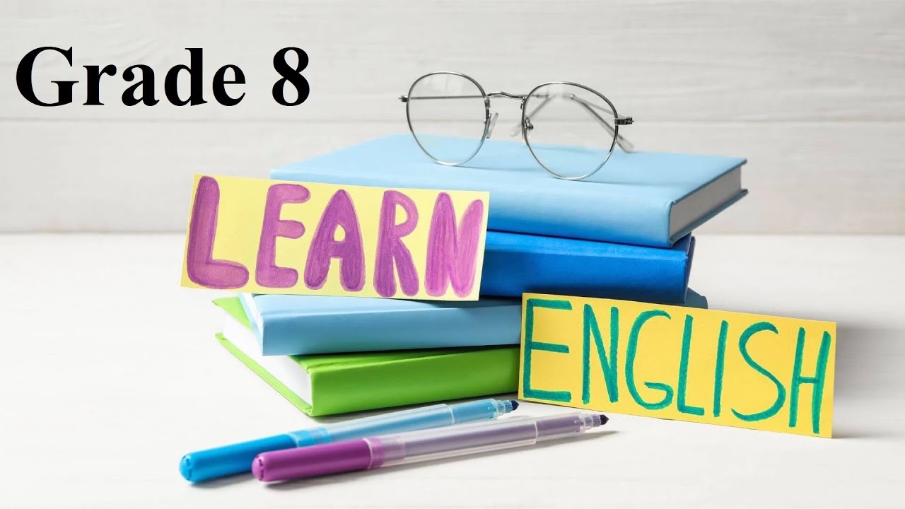 شرح هيكل الاختبار النهائي للغة الإنجليزية -  الصف الثامن