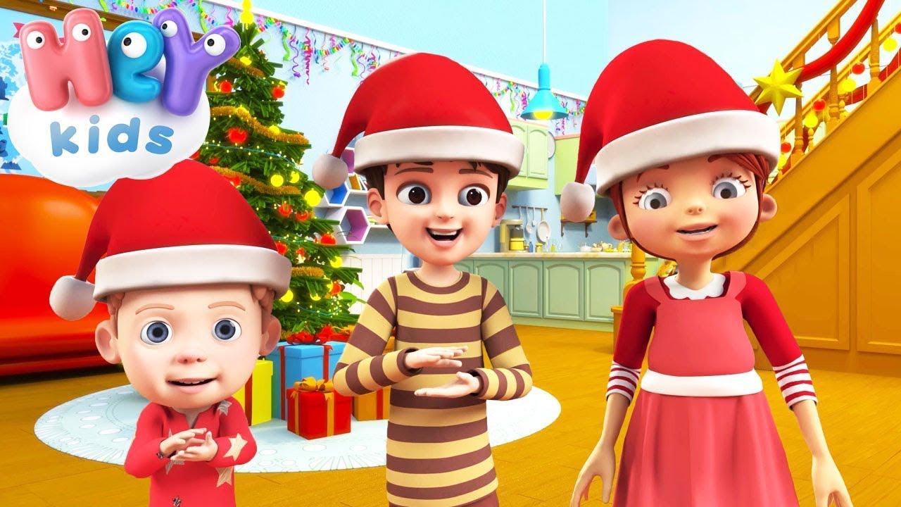 Neka svako jelku kiti 🎄 Novogodisnje pesme za decu - HeyKids na Srpskom