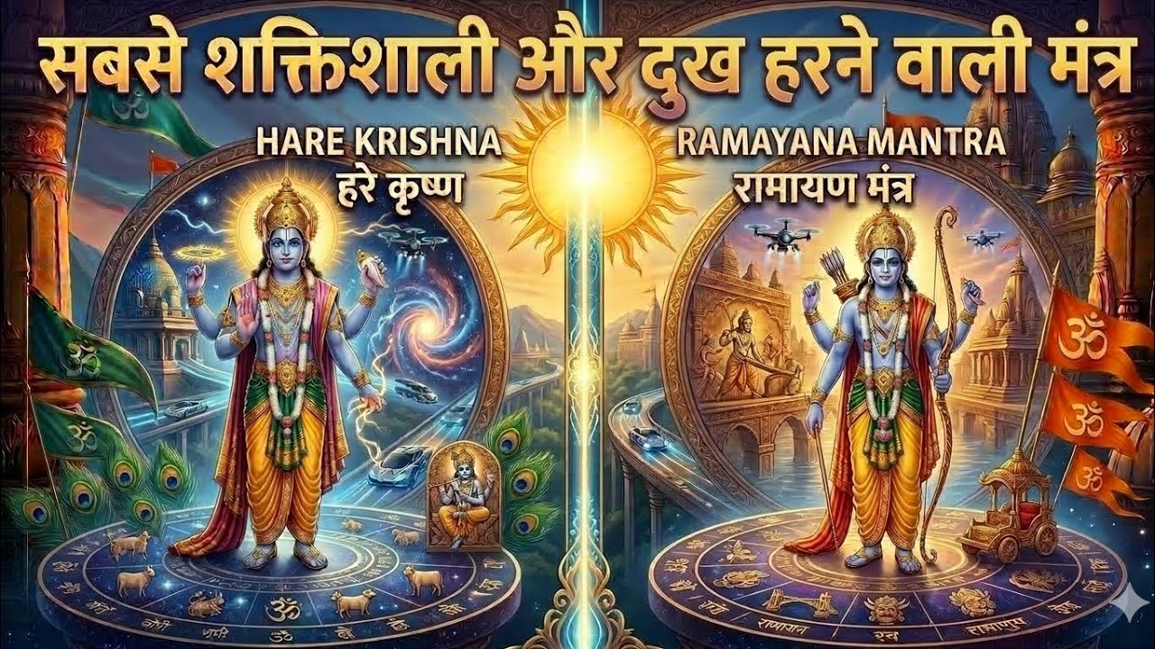 ​राम-कृष्ण युगल स्तुति (राम और कृष्ण की संयुक्त वंदना)