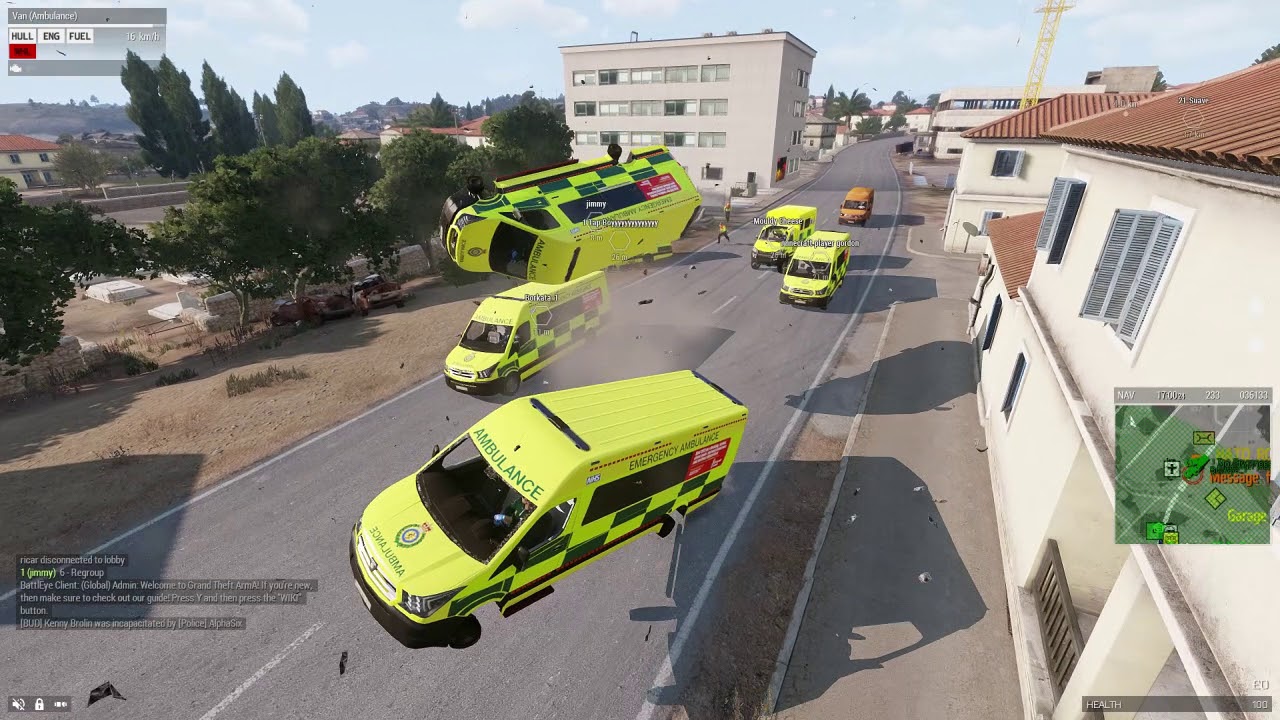 NHS protest in kavala  