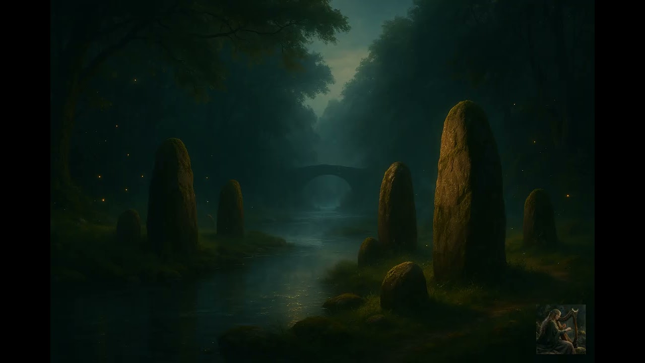 Mystical Celtic Fantasy Harp Instrumental for Deep Focus & Reading (No Lyrics) - Vol. 128