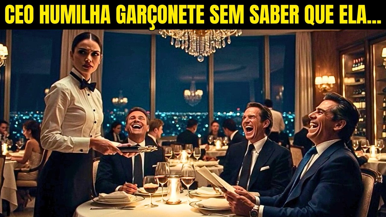 Ele Pensou Que Era Uma Simples Garçonete... 3 Palavras em Alemão Mudaram Tudo