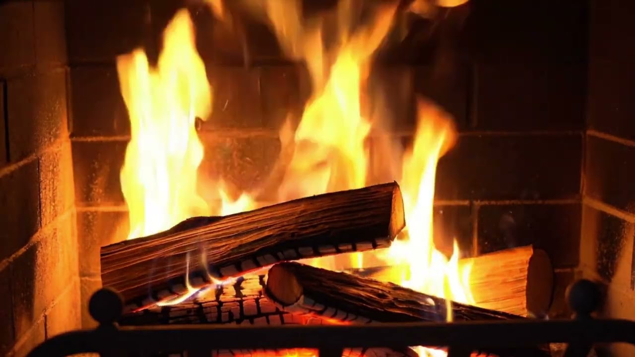 Cozy Fireplace Crackling 🔥 – Relaxing Fire Sounds for Sleep, Study & Comfort