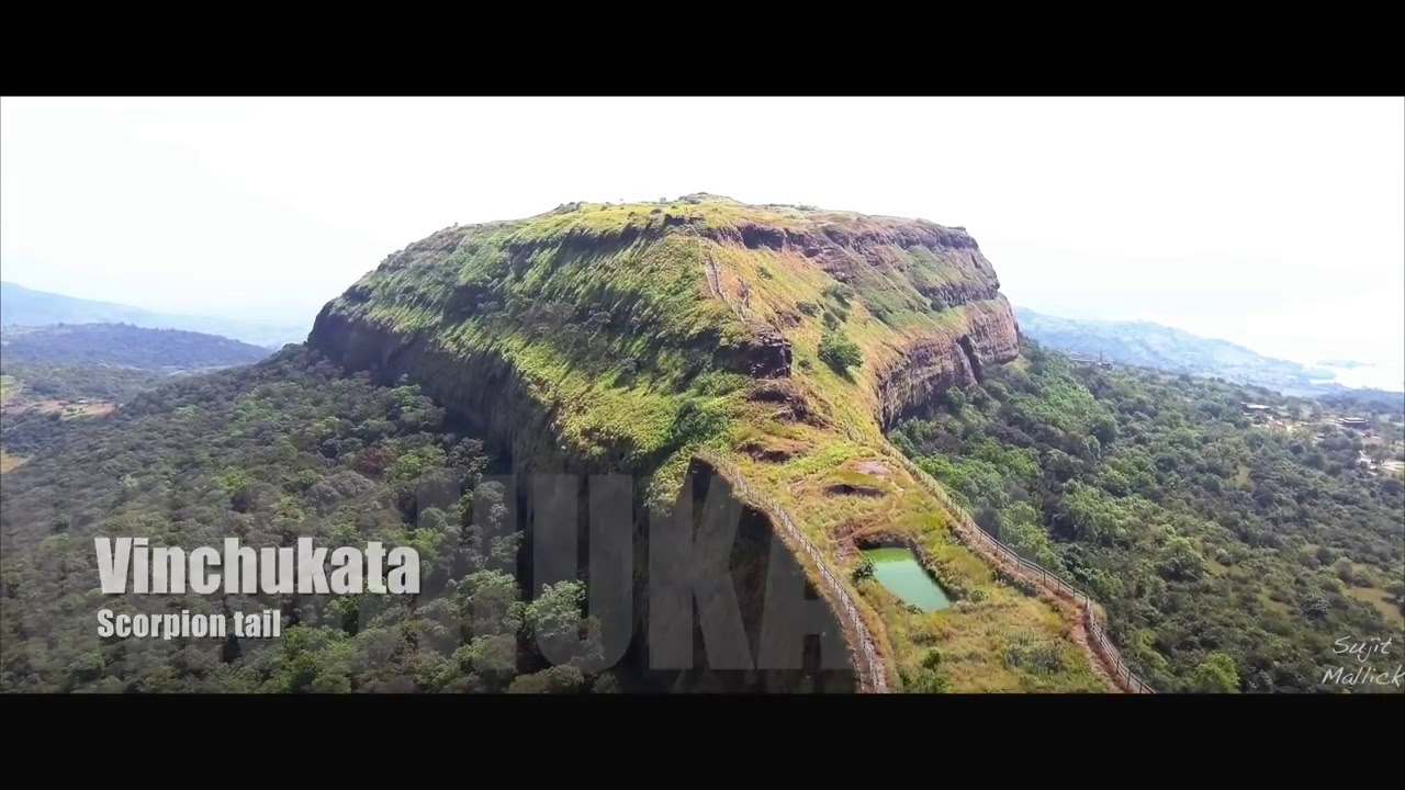 Lohagad Fort   Vinchukata Scorpion Tail   Drone Shots