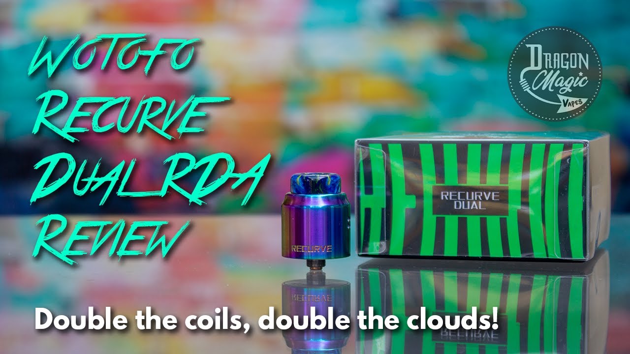 Wotofo Recurve Dual RDA Vape Review - Best RDA of 2019?