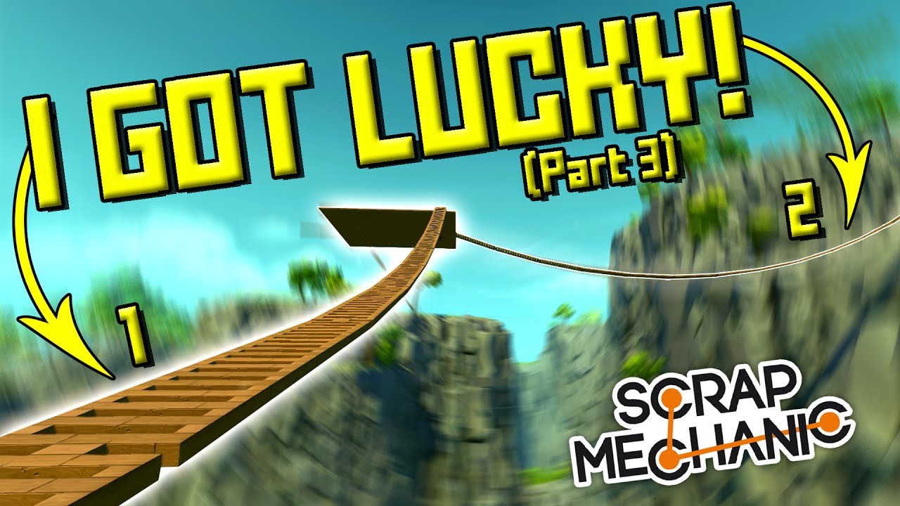 I CAN'T BELIEVE THIS WORKED! (Suspended Mountain Base Part 3) - Scrap Mechanic Gameplay