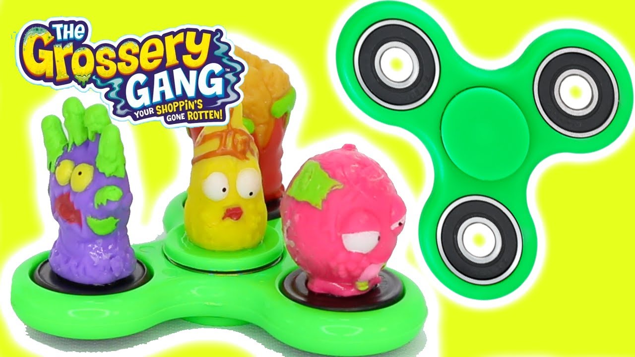 Grossery Gang | FIDGET SPINNER AND GROSSERY GANG TOYS | Toys For Children | Toy Unboxing