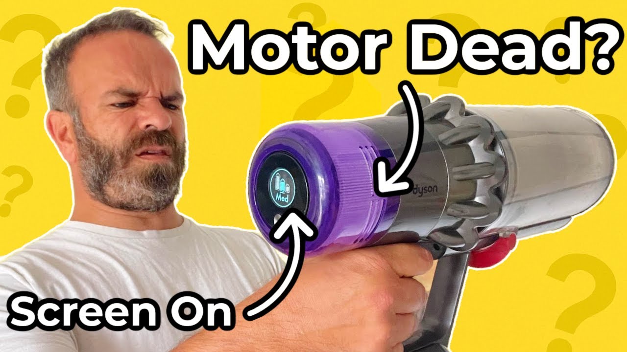 Dyson V11 / V15 не запускается? Экран горит, но двигатель не работает — почему?!